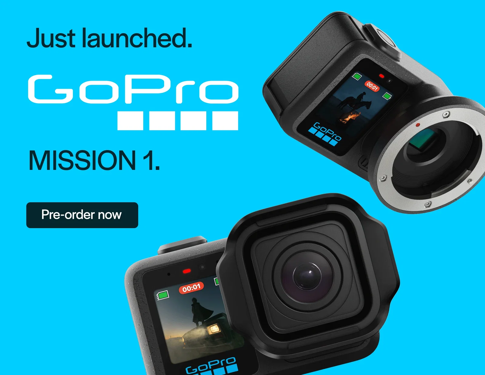 Just launched. GoPro MISSION 1.