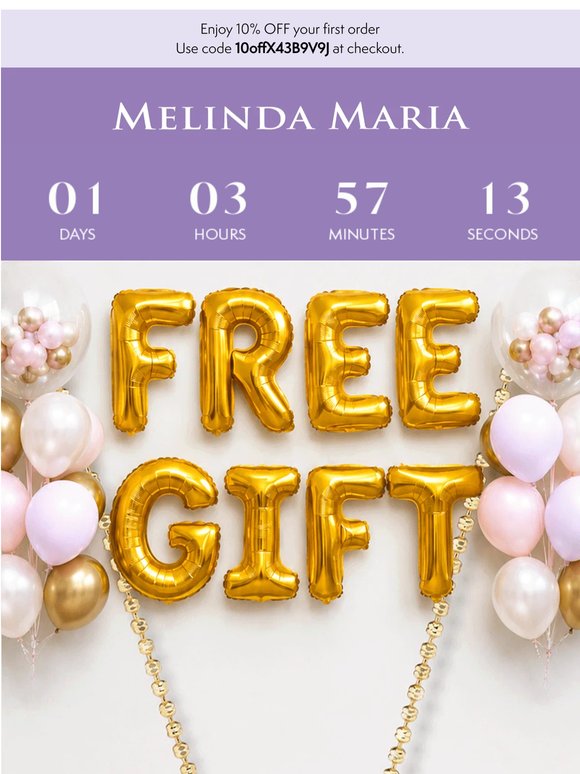 TODAY ONLY: Pick your FREE GIFT w/ orders $99+
