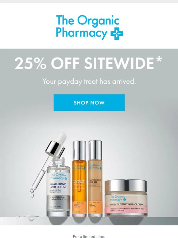 25% off just for you!