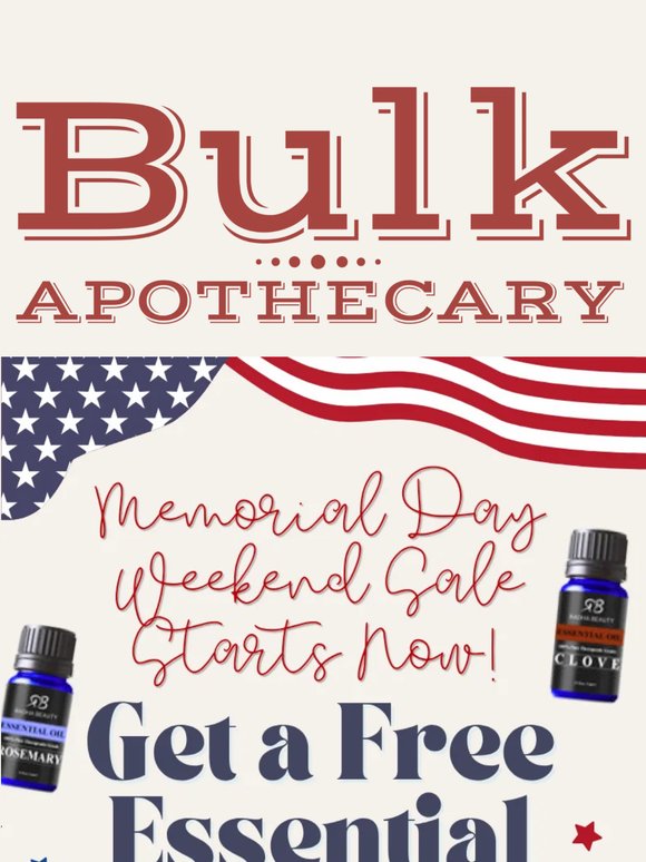 ✨Free Essential Oils All Weekend!✨