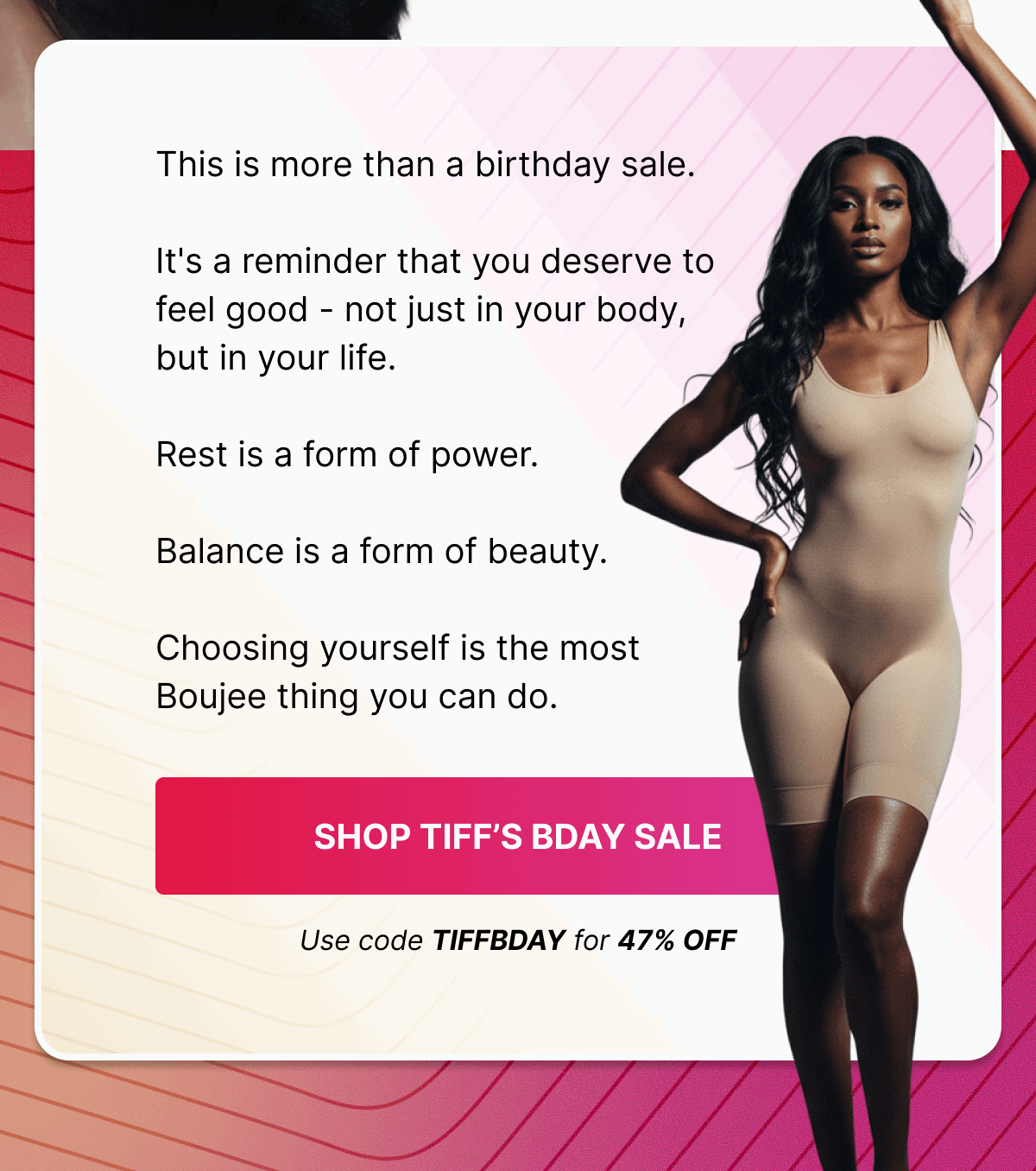 SHOP TIFF’S BDAY SALE