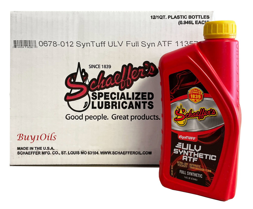Schaeffer 678-012 SynTuff ULV Synthetic ATF | 12-QTS
