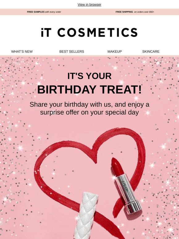 When Is Your Birthday? We're Celebrating!