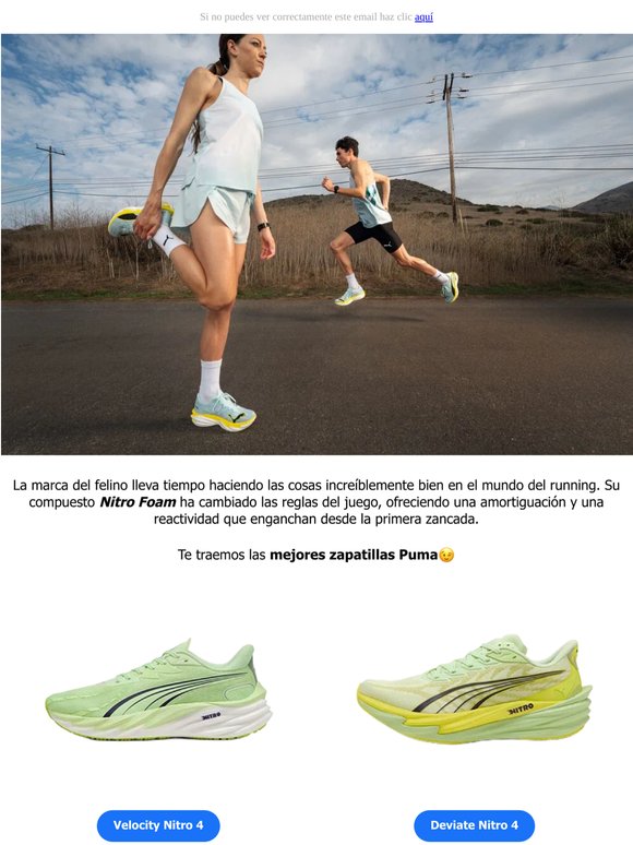¡— —, te traemos las mejores zapas de Puma y consejos para correr con este calor!🥵