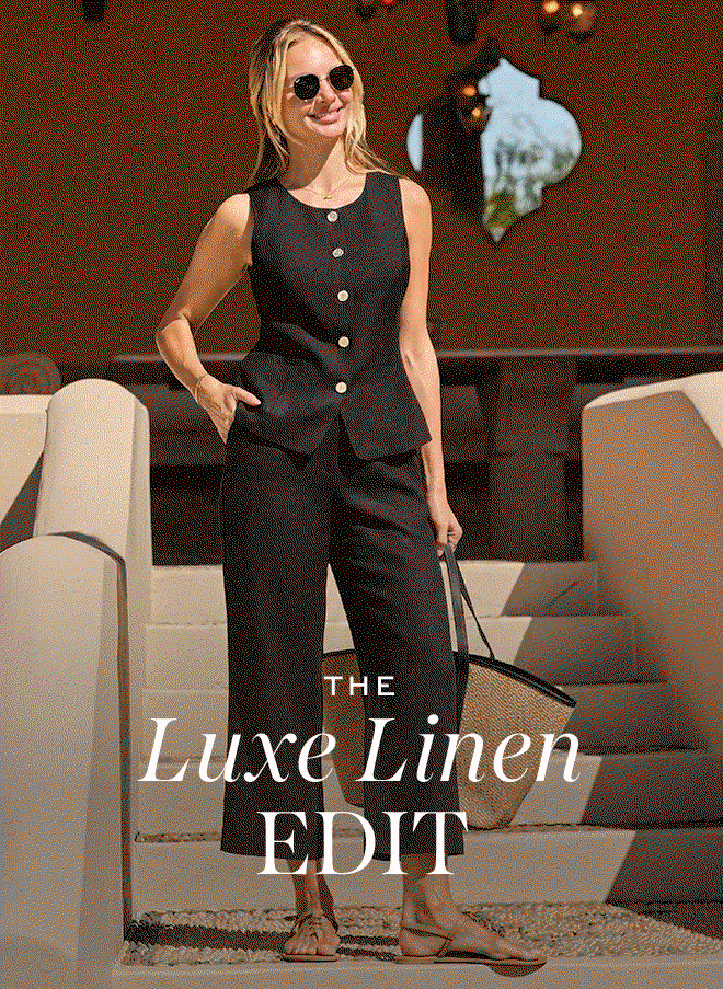The luxe linen edit
