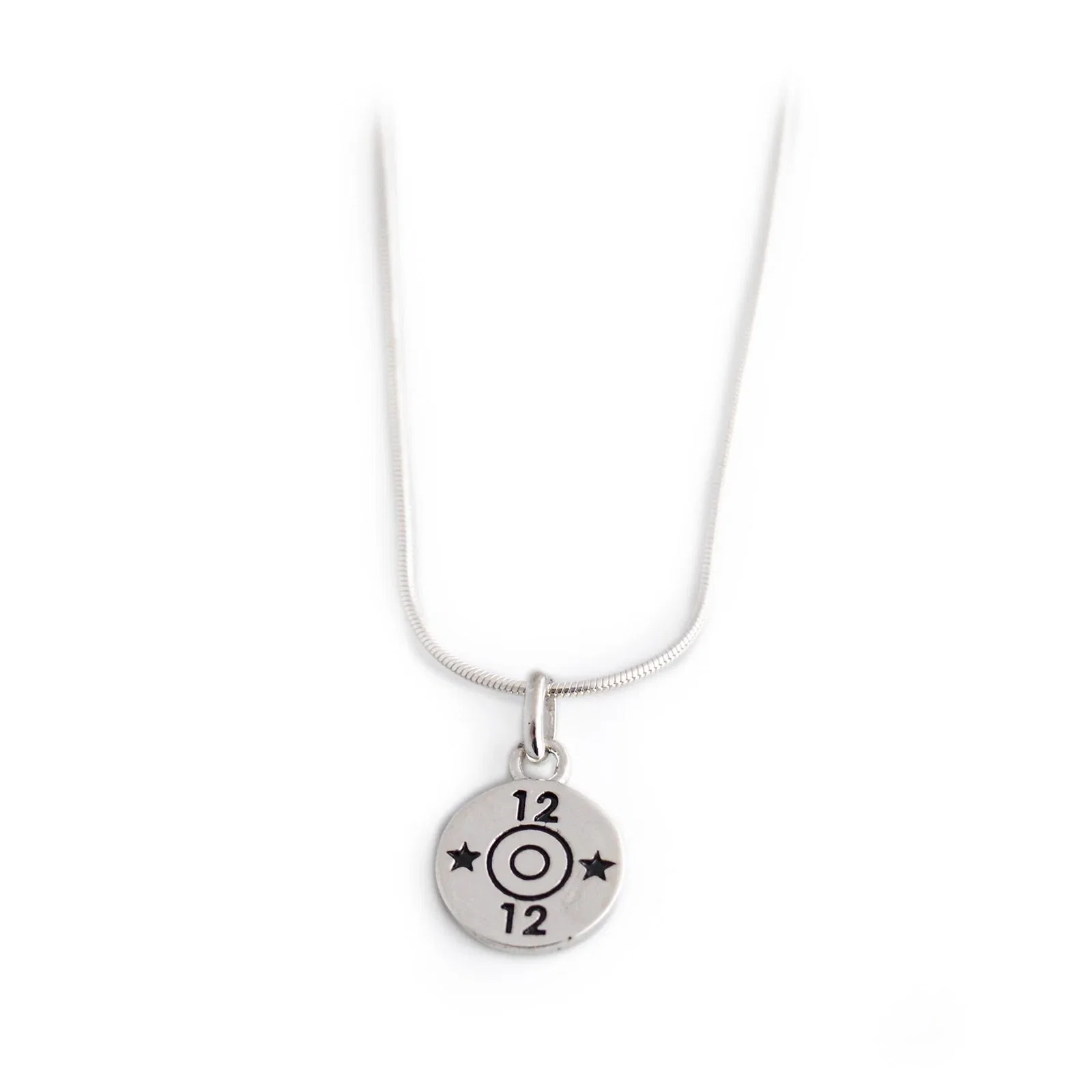 Image of Exclusive Sterling Silver 12 Bore Shotgun Cartridge Pendant With Chain