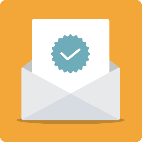 Verified email icon