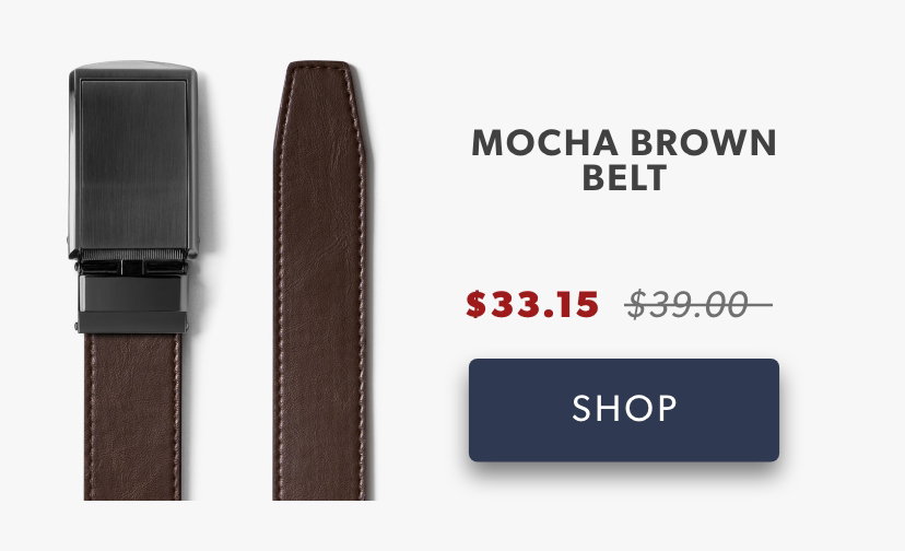 Shop Mocha Brown Belt