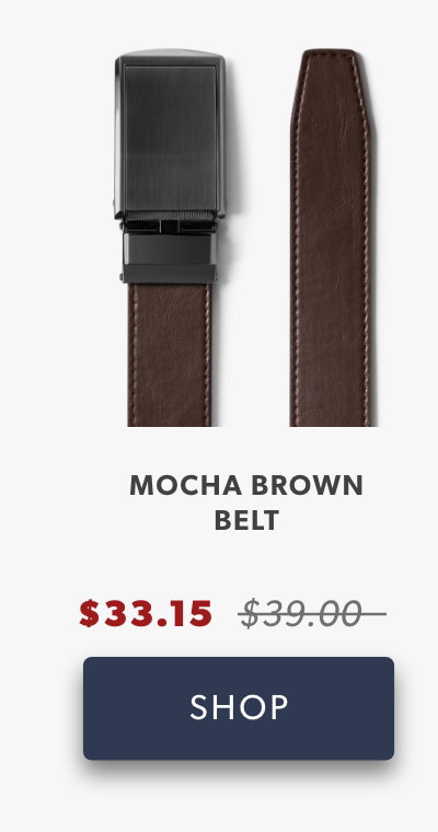 Shop Mocha Brown Belt
