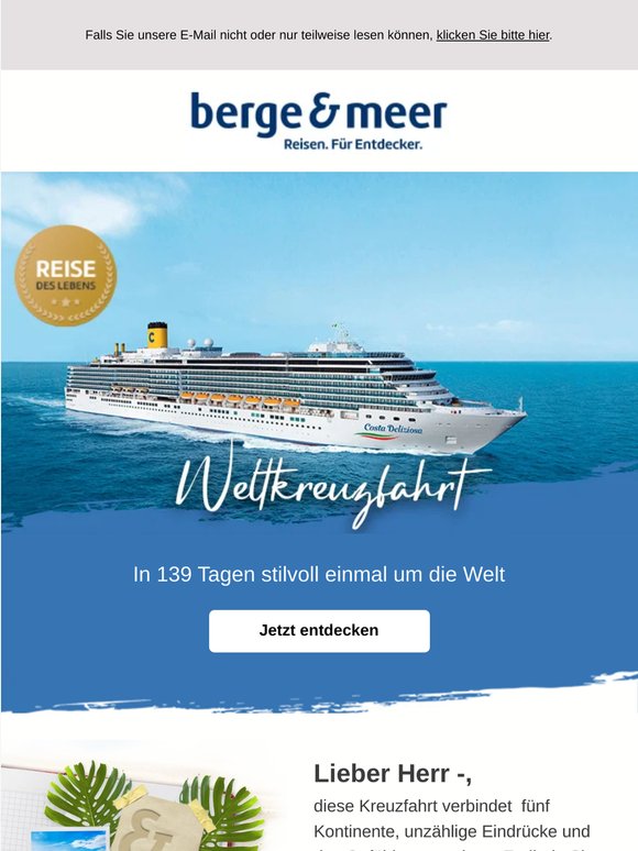 Bereit für die Kreuzfahrt Ihres Lebens? ⚓
