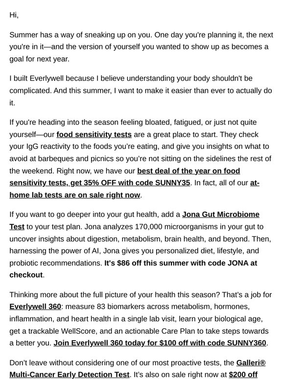 A note from Julia before summer starts.