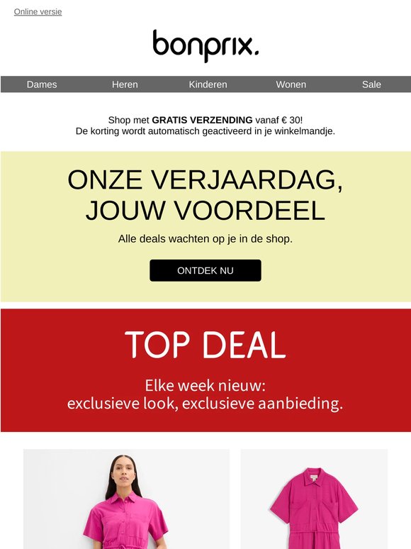 Onze TOP DEALS van de week
