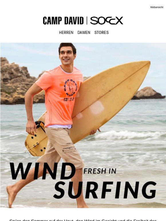 🏄 Catch the Wind – Die neue Kollektion Windsurfing ist da