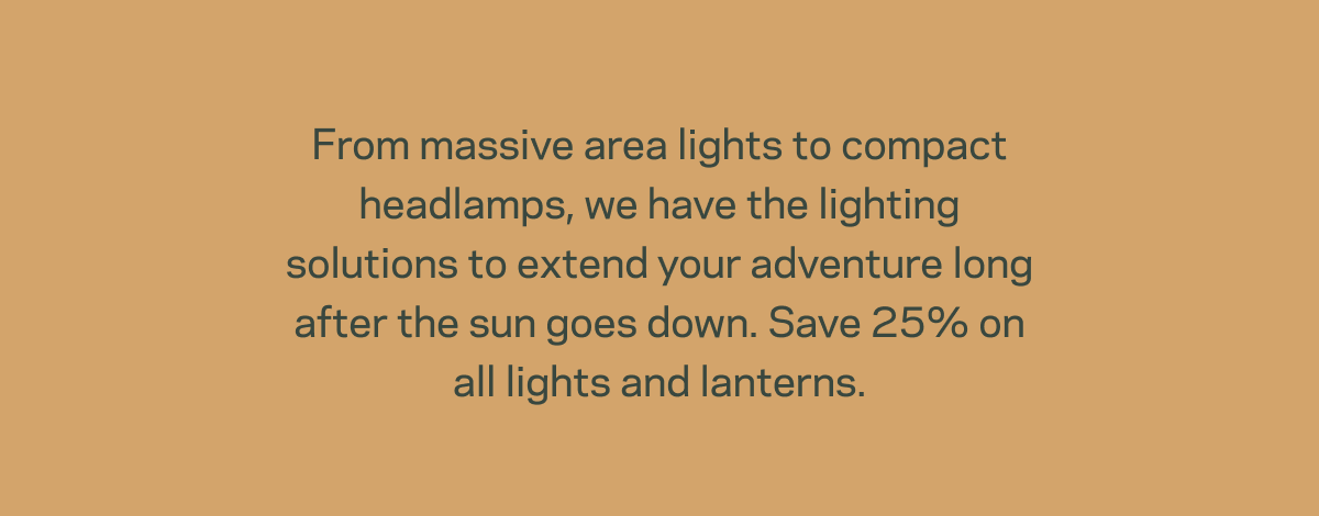 Shop 25% off Lights and Lanterns 