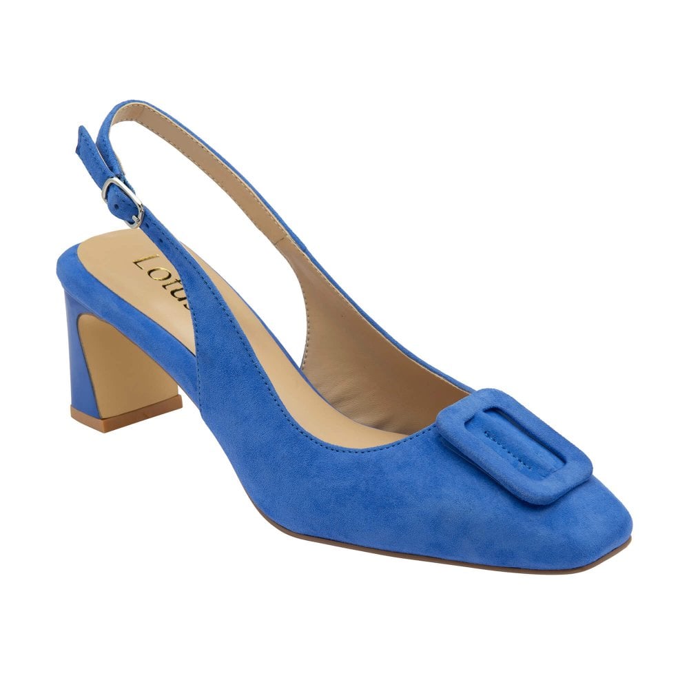 Image of Rochelle Suede Court Shoes