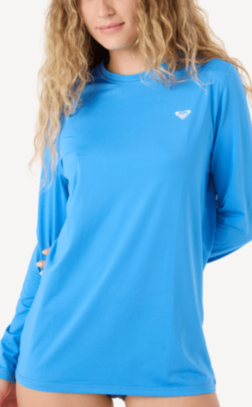 Roxy Women's Enjoy Waves UPF 50 Long Sleeve Swim Shirt Swimwear
