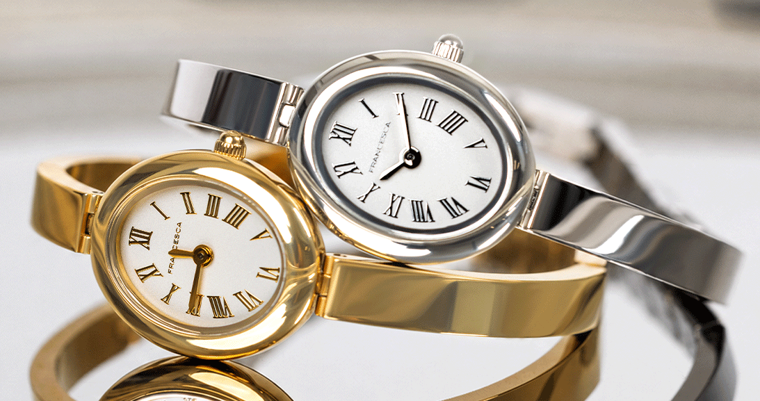 Andre watch available in Gold and Silver 