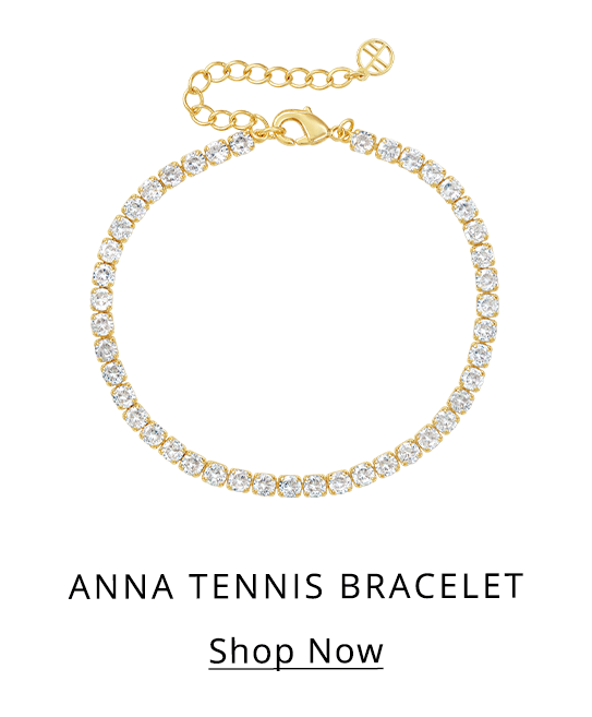 Shop the Anna tennis bracelet 