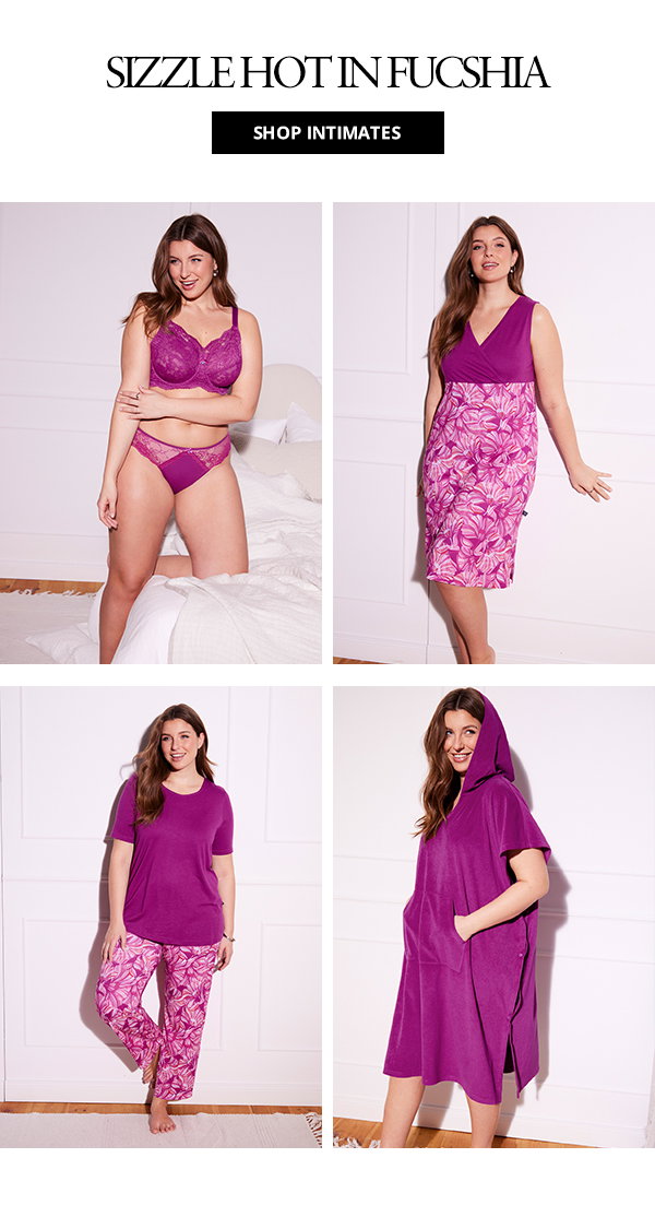 Sizzle in hot fuchsia - Shop your favorite intimates now.