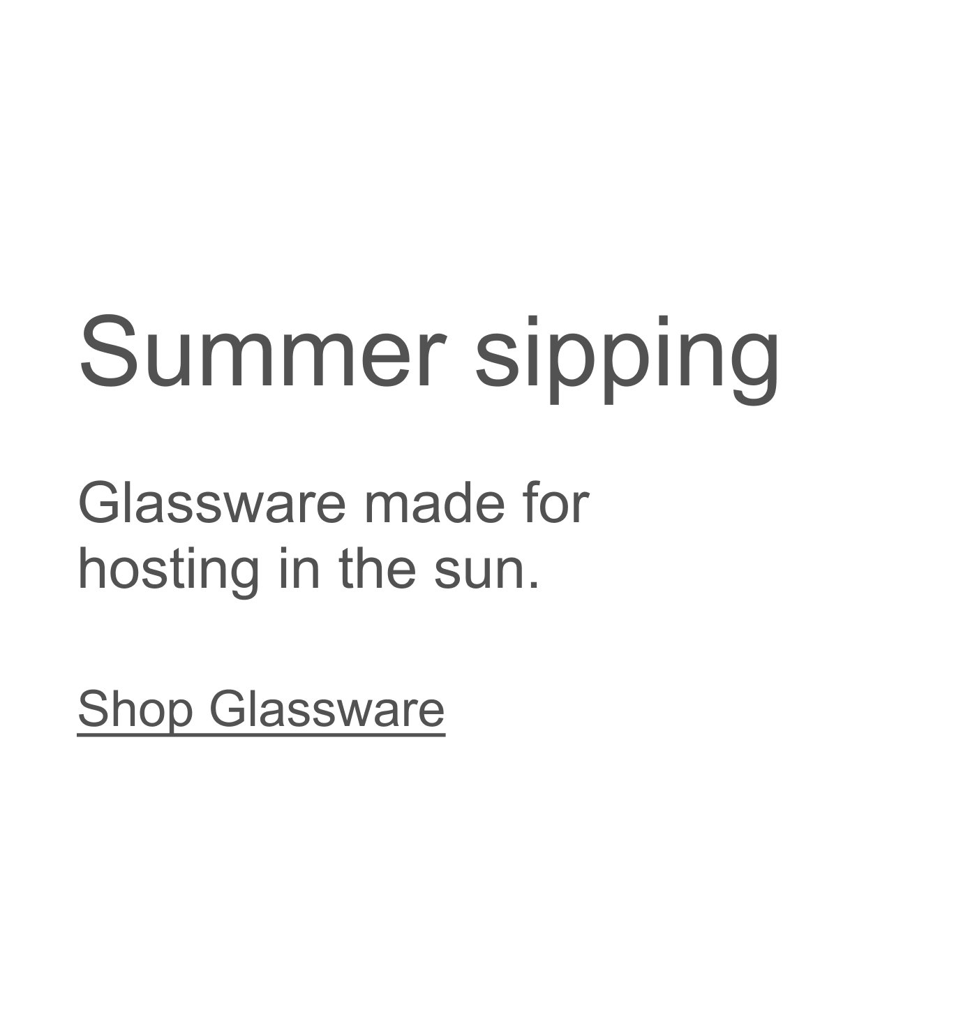 Glassware