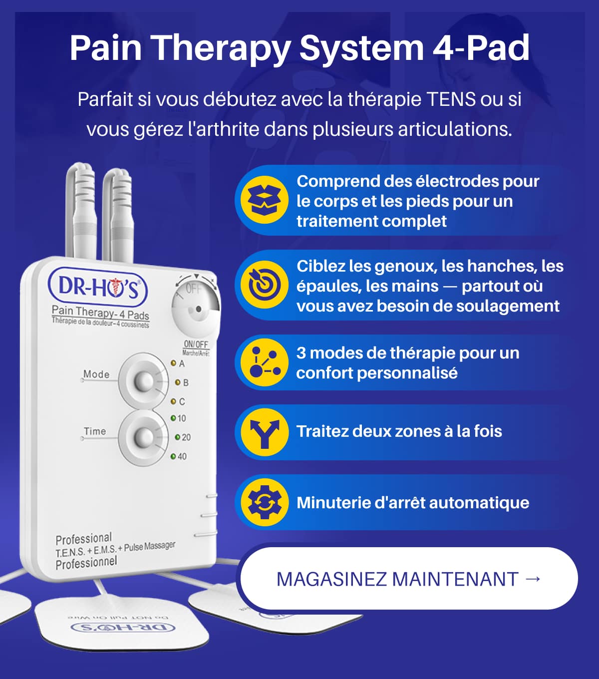 Pain Therapy System 4-Pad