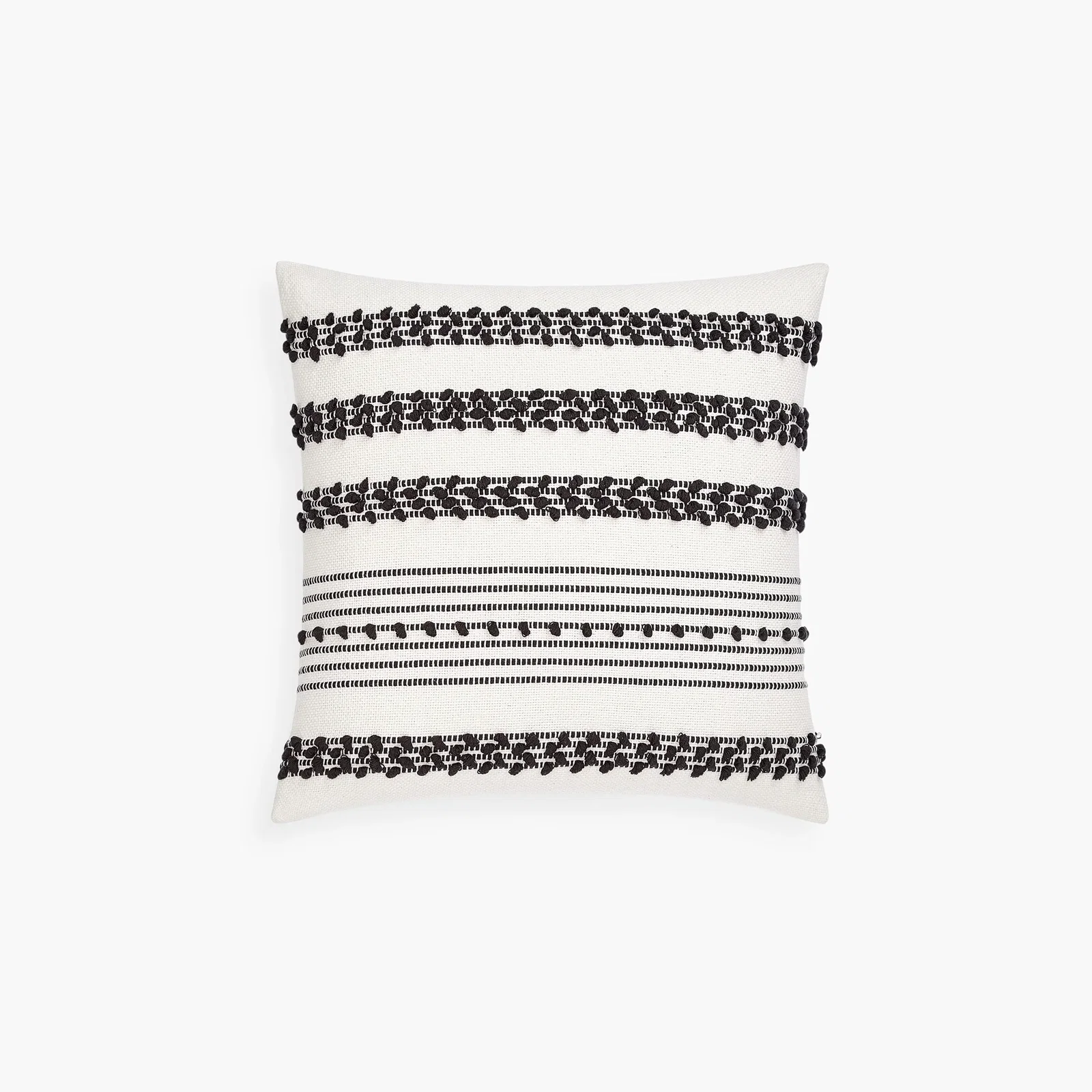 Tufted Handmade Pillow - Raven