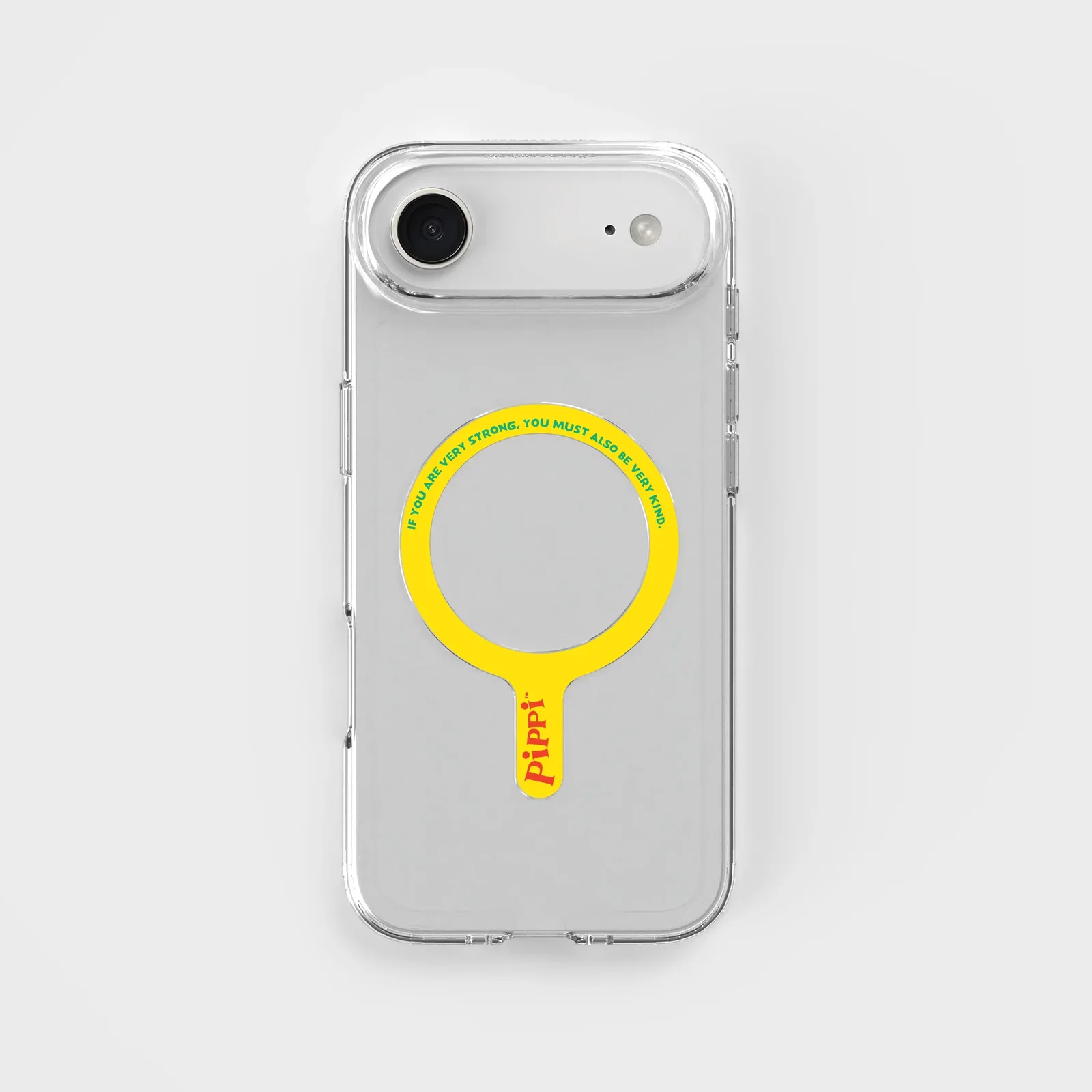 Image of Pippi - Strong & Kind - MagSafe Ring & Clear Case Bundle