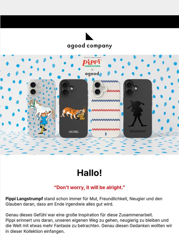 Pippi Langstrumpf × AGOOD