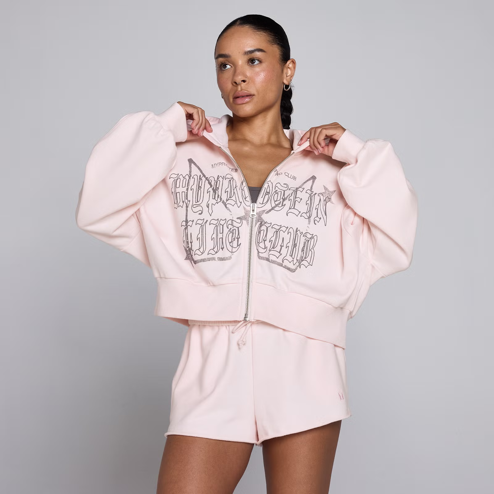 MP Dames Lift Graphic Lifestyle Hoodie met Rits
