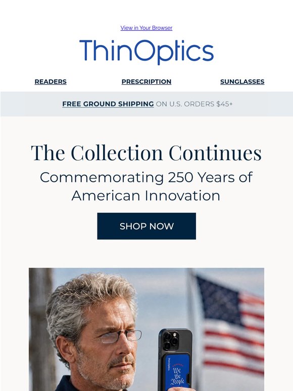 New Arrivals: America 250 Printed Cases