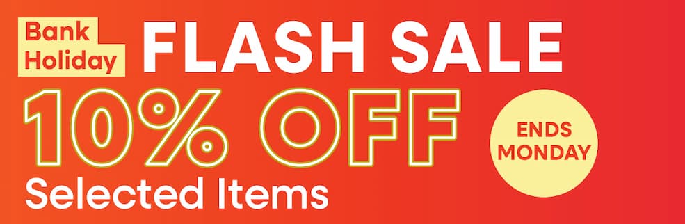 Flash Sale - huge deals on selected bathroom, kitchen and heating.