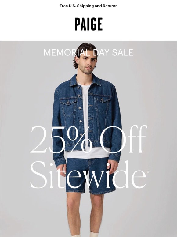 Don't Miss 25% Off