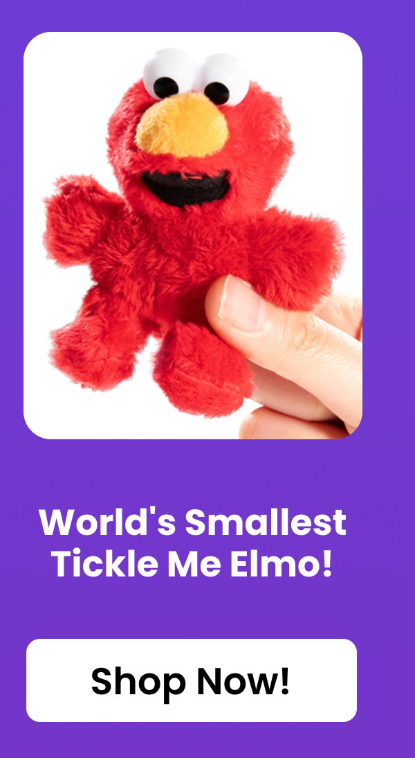 World's Smallest Tickle Me Elmo