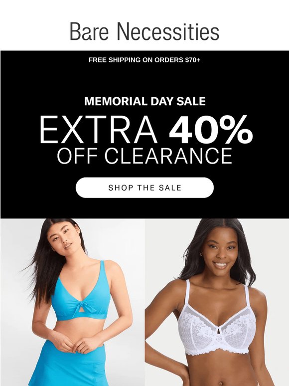 Hurry! This Weekend Take An EXTRA 40% OFF Clearance