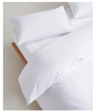 Fitted Sheet in White