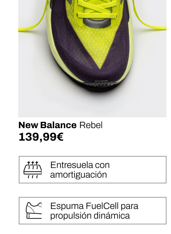New Balance Zapatillas de running Rebel