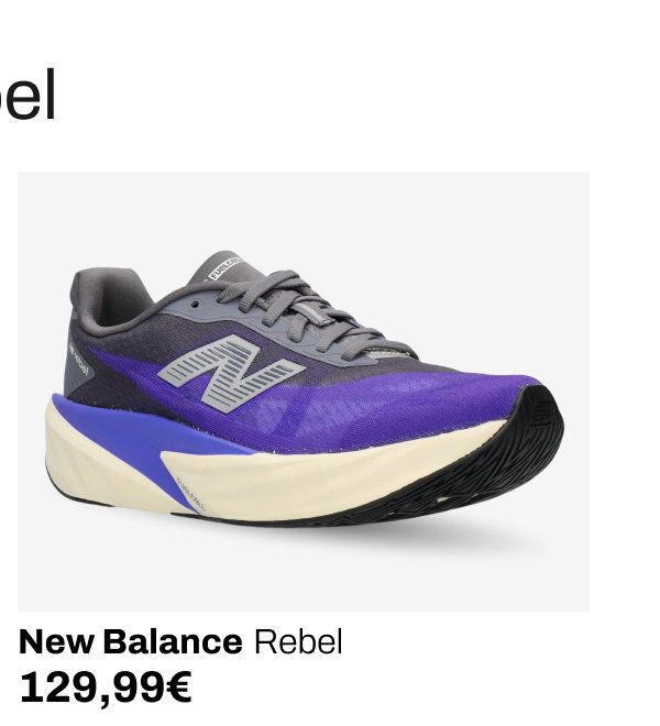 New Balance Zapatillas de running Rebel