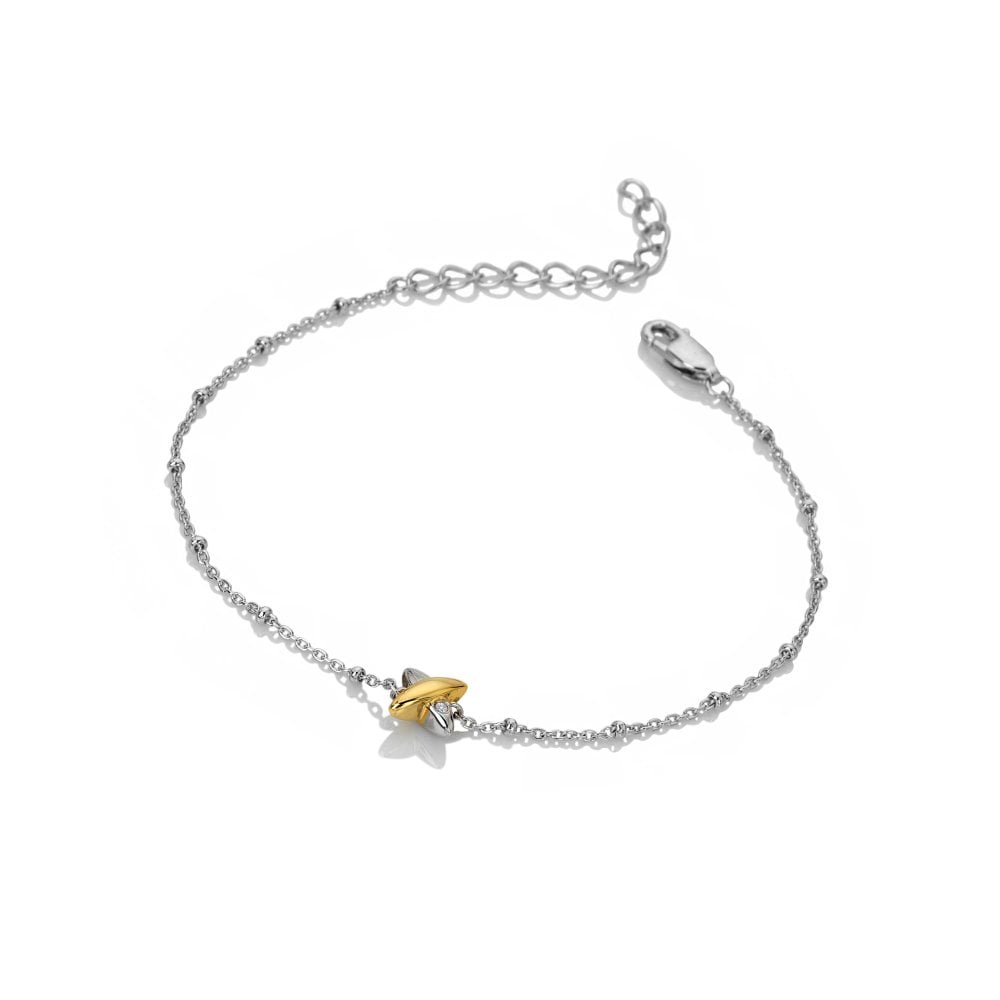 Image of Coupled Two Tone Bracelet