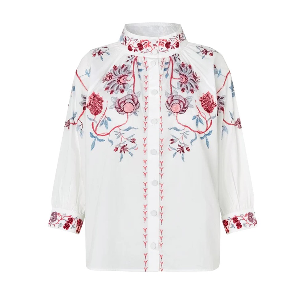 Image of Emidea Cotton Blouse - Chitra