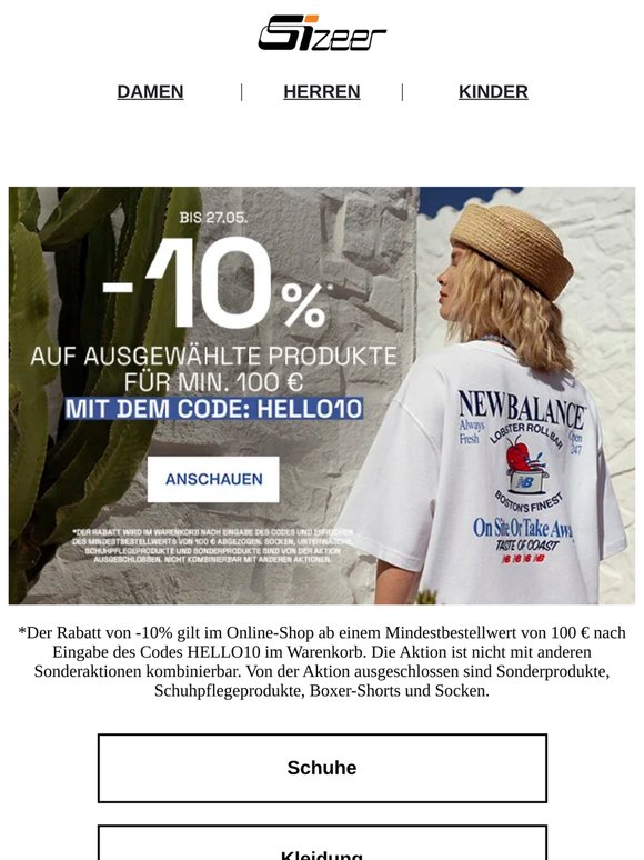 -10% ab 100 € online 🌼