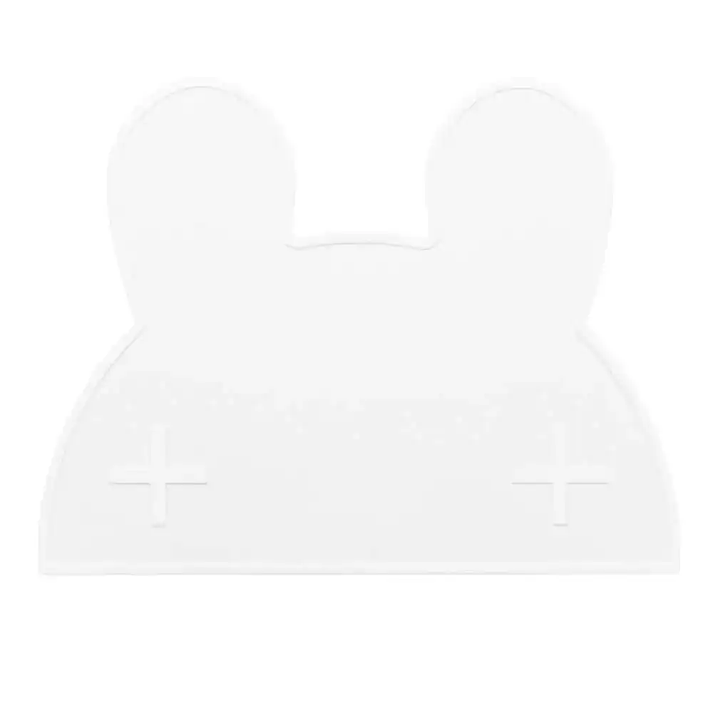 We Might Be Tiny Bunny Placie - Snow White Made from non toxic, food grade silicone Non slip and dishwasher safe Generously sized to protect your fami...