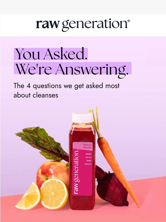 You asked. Here are our honest answers.