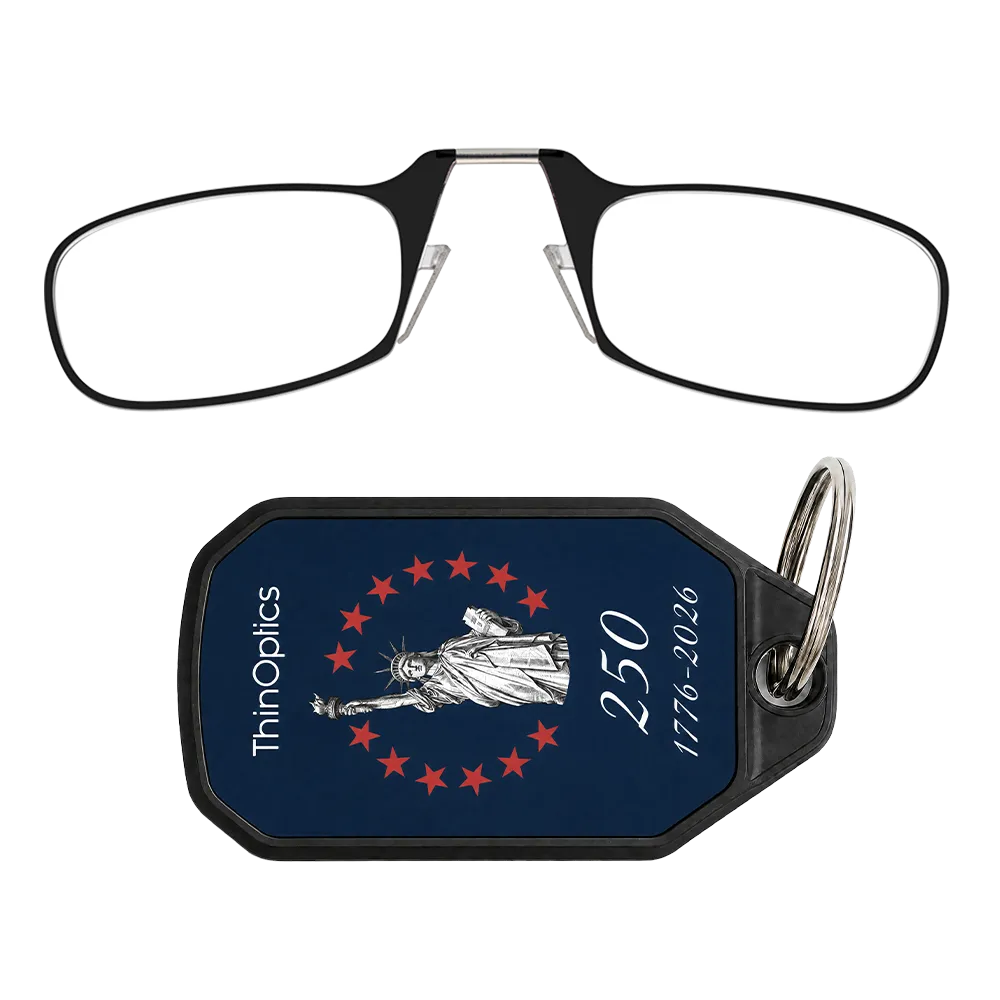 Image of Readers + Lady Liberty Commemorative Keychain Case