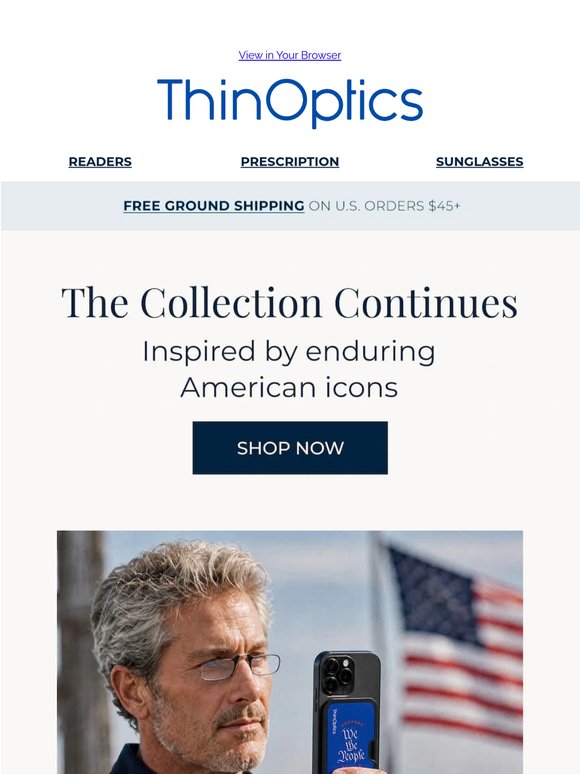 New America 250 Prints on MagSafe & Keychain + Readers