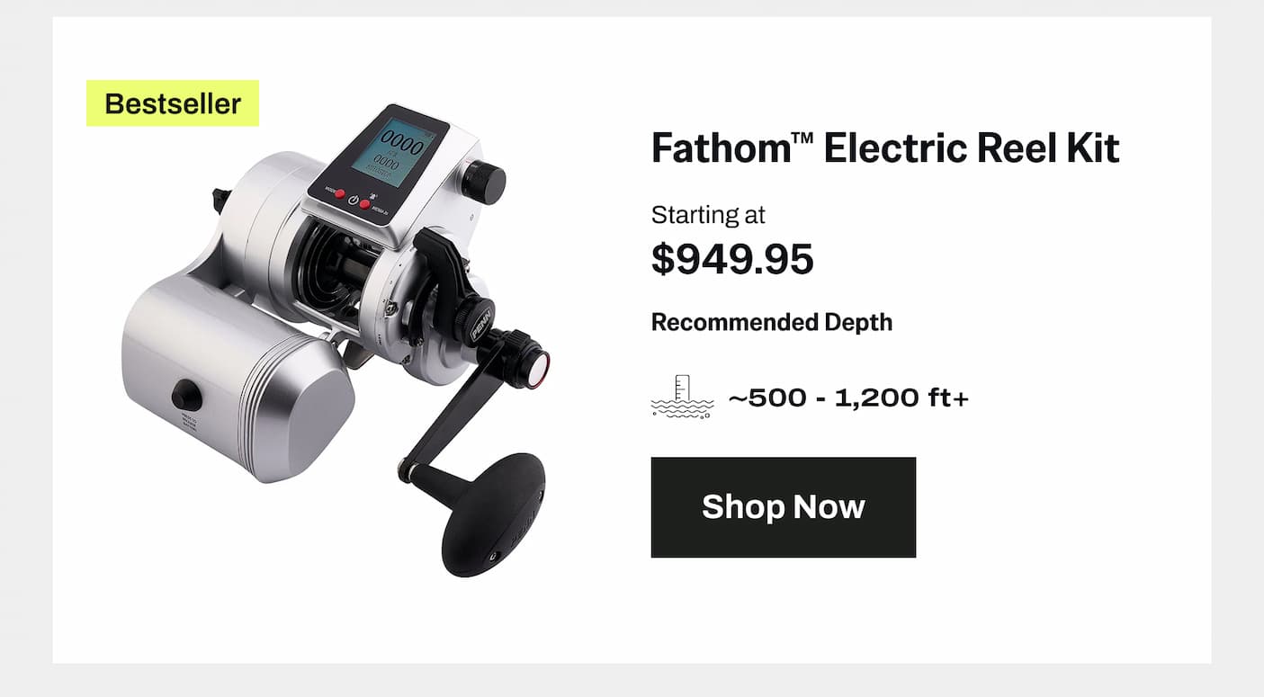 Fathom Electric Reel Kit