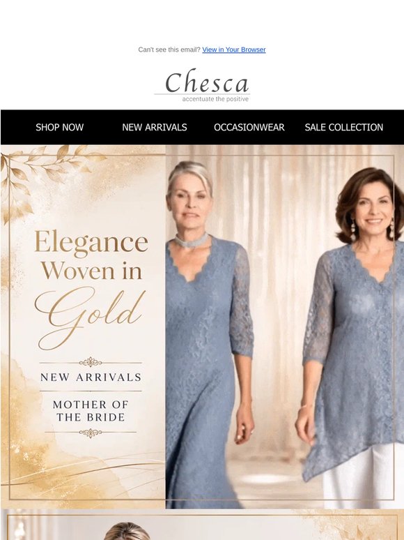 NEW: Elegance Woven in Gold 💎