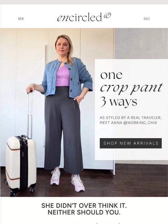 NEW Dressy Wide Leg Crops are here