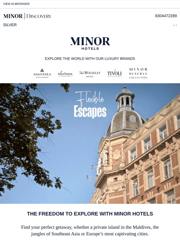 Flexible escapes for you