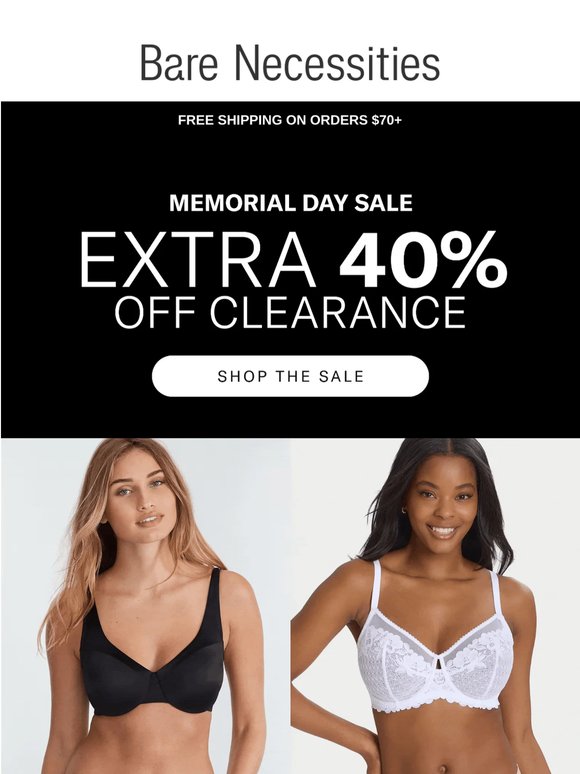 This Weekend Take An EXTRA 40% OFF Clearance
