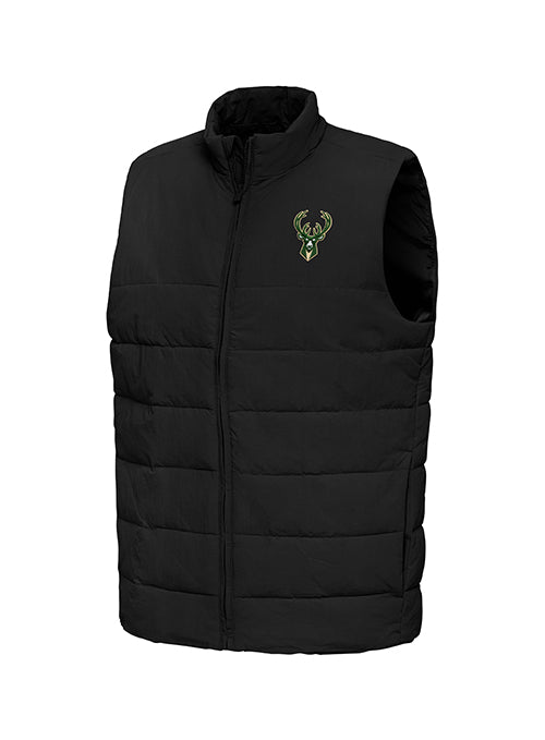 Antigua Experience Milwaukee Bucks Puffer Vest